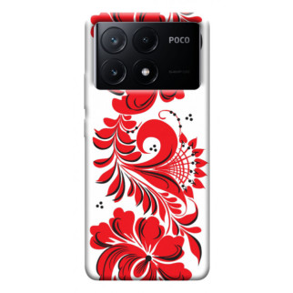 Чохол itsPrint Червона вишиванка для Xiaomi Poco X6 - Інтернет-магазин спільних покупок ToGether