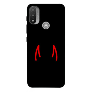 Чохол itsPrint Red horns для Motorola Moto E20 - Інтернет-магазин спільних покупок ToGether