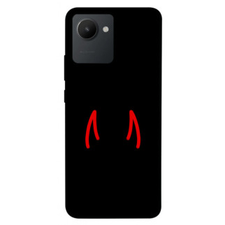 Чохол itsPrint Red horns для Realme C30s - Інтернет-магазин спільних покупок ToGether