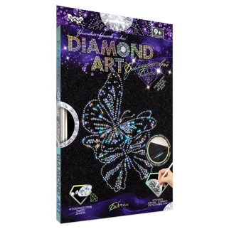 Комплект креативної творчості "DIAMOND ART" DAR-01, 10 видів  (Метелики) - Інтернет-магазин спільних покупок ToGether