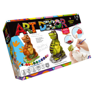 Креативна творчість "ART DECOR" ARTD-01-01U фігурка з гіпсу  (Динозавр) - Інтернет-магазин спільних покупок ToGether