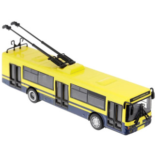 Іграшкова модель тролейбуса "Автопарк" 6407A інерційний  (Жовтий) - Інтернет-магазин спільних покупок ToGether