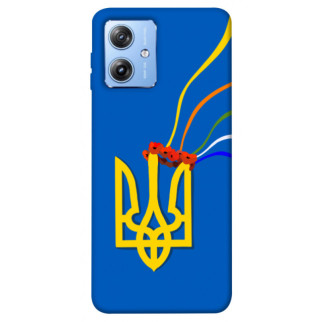 Чохол itsPrint Квітучий герб для Motorola Moto G84 - Інтернет-магазин спільних покупок ToGether