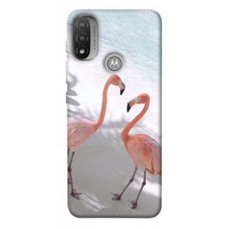 Чохол itsPrint Flamingos для Motorola Moto E20 - Інтернет-магазин спільних покупок ToGether