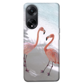 Чохол itsPrint Flamingos для Oppo A58 4G - Інтернет-магазин спільних покупок ToGether