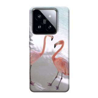 Чохол itsPrint Flamingos для Xiaomi 14 Pro - Інтернет-магазин спільних покупок ToGether