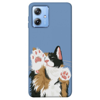 Чохол itsPrint Funny cat для Motorola Moto G84 - Інтернет-магазин спільних покупок ToGether