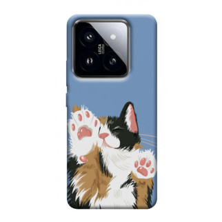 Чохол itsPrint Funny cat для Xiaomi 14 Pro - Інтернет-магазин спільних покупок ToGether