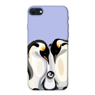 Чохол itsPrint Penguin family для Apple iPhone SE (2020) - Інтернет-магазин спільних покупок ToGether