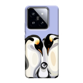 Чохол itsPrint Penguin family для Xiaomi 14 Pro - Інтернет-магазин спільних покупок ToGether