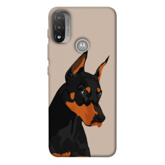 Чохол itsPrint Doberman для Motorola Moto E20 - Інтернет-магазин спільних покупок ToGether