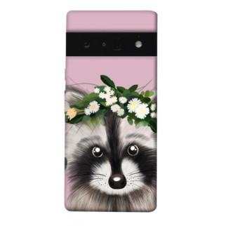 Чохол itsPrint Raccoon in flowers для Google Pixel 6 Pro - Інтернет-магазин спільних покупок ToGether