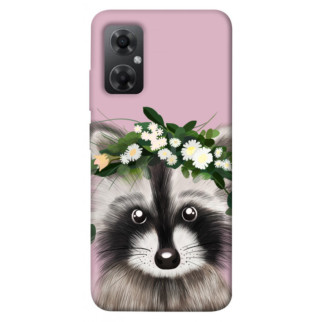 Чохол itsPrint Raccoon in flowers для Xiaomi Redmi Note 11R - Інтернет-магазин спільних покупок ToGether