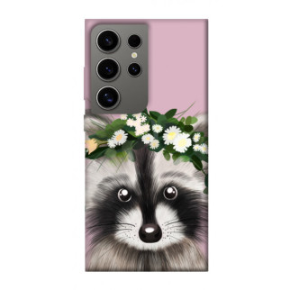 Чохол itsPrint Raccoon in flowers для Samsung Galaxy S24 Ultra - Інтернет-магазин спільних покупок ToGether