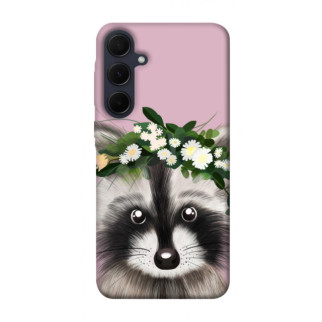 Чохол itsPrint Raccoon in flowers для Samsung Galaxy A35 - Інтернет-магазин спільних покупок ToGether