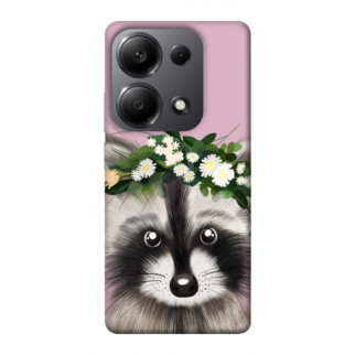 Чохол itsPrint Raccoon in flowers для Xiaomi Redmi Note 13 Pro 4G - Інтернет-магазин спільних покупок ToGether
