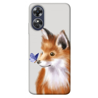 Чохол itsPrint Funny fox для Oppo A17 - Інтернет-магазин спільних покупок ToGether