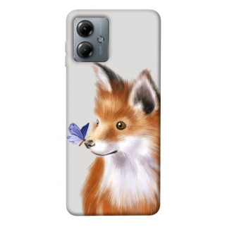 Чохол itsPrint Funny fox для Motorola Moto G14 - Інтернет-магазин спільних покупок ToGether