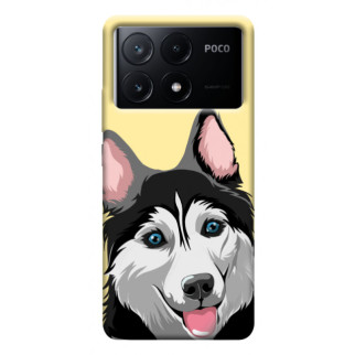 Чохол itsPrint Husky dog для Xiaomi Poco X6 - Інтернет-магазин спільних покупок ToGether