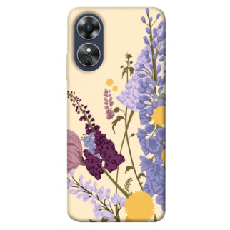 Чохол itsPrint Flowers art для Oppo A17 - Інтернет-магазин спільних покупок ToGether