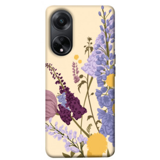 Чохол itsPrint Flowers art для Oppo A58 4G - Інтернет-магазин спільних покупок ToGether
