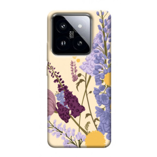Чохол itsPrint Flowers art для Xiaomi 14 Pro - Інтернет-магазин спільних покупок ToGether
