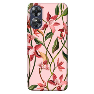 Чохол itsPrint Floral motifs для Oppo A17 - Інтернет-магазин спільних покупок ToGether