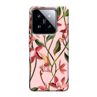 Чохол itsPrint Floral motifs для Xiaomi 14 Pro - Інтернет-магазин спільних покупок ToGether