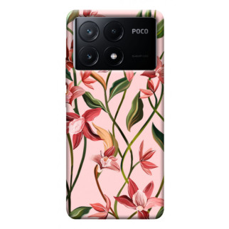 Чохол itsPrint Floral motifs для Xiaomi Poco X6 - Інтернет-магазин спільних покупок ToGether