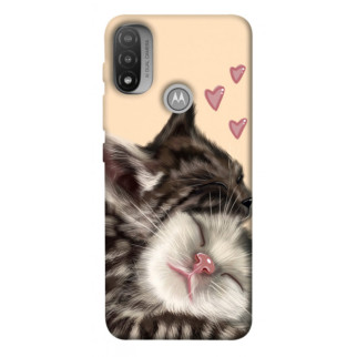 Чохол itsPrint Cats love для Motorola Moto E20 - Інтернет-магазин спільних покупок ToGether