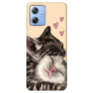 Чохол itsPrint Cats love для Motorola Moto G84 - Інтернет-магазин спільних покупок ToGether