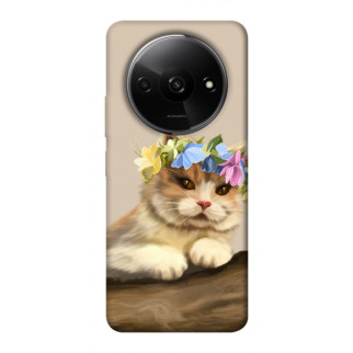 Чохол itsPrint Cat in flowers для Xiaomi Redmi A3 - Інтернет-магазин спільних покупок ToGether