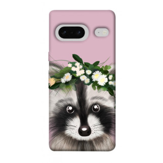 Чохол itsPrint Raccoon in flowers для Google Pixel 7 - Інтернет-магазин спільних покупок ToGether