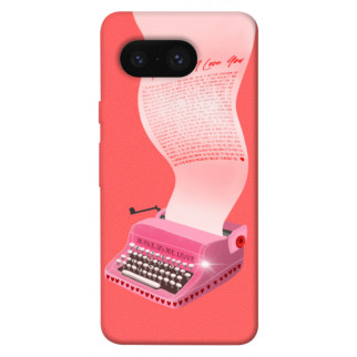 Чохол itsPrint Рожева друкарська машинка для Google Pixel 8 - Інтернет-магазин спільних покупок ToGether
