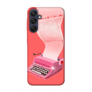 Чохол itsPrint Рожева друкарська машинка для Samsung Galaxy A25 5G - Інтернет-магазин спільних покупок ToGether