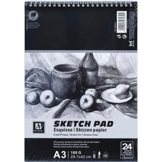 Альбом "Sketch Pad" 6002-S, А3 24 аркуші 160 г/м² - Інтернет-магазин спільних покупок ToGether