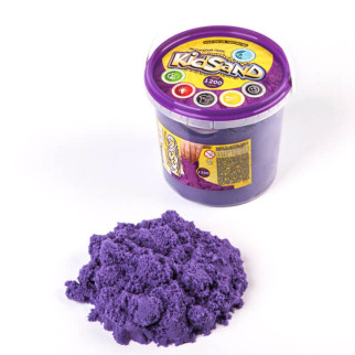 Набір креативної творчості "Кінетичний пісок "KidSand" KS-01-04, 1200 гр (Фіолетовий) - Інтернет-магазин спільних покупок ToGether