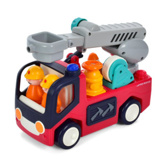 Дитяча Пожежна машинка Hola Toys E9998-HL зі світлом та звуком - Інтернет-магазин спільних покупок ToGether