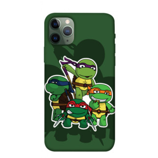 Чохол itsPrint Green turtles для Apple iPhone 11 Pro (5.8") - Інтернет-магазин спільних покупок ToGether