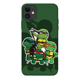 Чохол itsPrint Green turtles для Apple iPhone 11 (6.1") - Інтернет-магазин спільних покупок ToGether