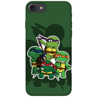 Чохол itsPrint Green turtles для Apple iPhone 7 / 8 (4.7") - Інтернет-магазин спільних покупок ToGether