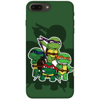 Чохол itsPrint Green turtles для Apple iPhone 7 plus / 8 plus (5.5") - Інтернет-магазин спільних покупок ToGether