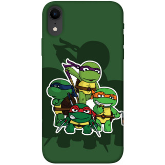 Чохол itsPrint Green turtles для Apple iPhone XR (6.1") - Інтернет-магазин спільних покупок ToGether