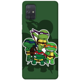 Чохол itsPrint Green turtles для Samsung Galaxy A71 - Інтернет-магазин спільних покупок ToGether