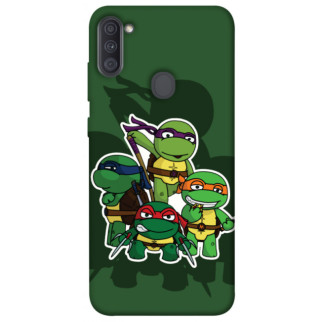 Чохол itsPrint Green turtles для Samsung Galaxy A11 - Інтернет-магазин спільних покупок ToGether