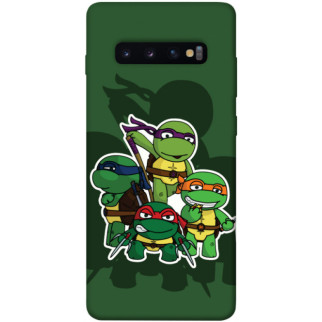 Чохол itsPrint Green turtles для Samsung Galaxy S10+ - Інтернет-магазин спільних покупок ToGether