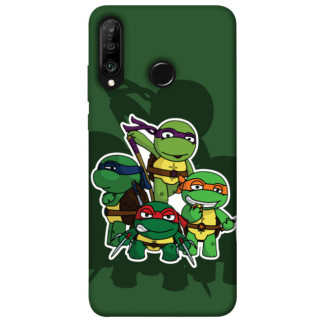 Чохол itsPrint Green turtles для Huawei P30 lite - Інтернет-магазин спільних покупок ToGether