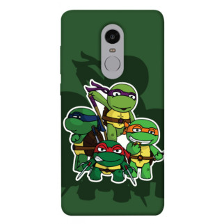 Чохол itsPrint Green turtles для Xiaomi Redmi Note 4X / Note 4 (Snapdragon) - Інтернет-магазин спільних покупок ToGether