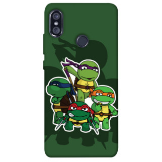 Чохол itsPrint Green turtles для Xiaomi Redmi Note 5 Pro / Note 5 (AI Dual Camera) - Інтернет-магазин спільних покупок ToGether