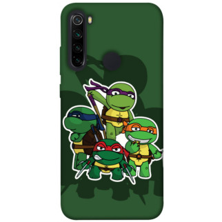 Чохол itsPrint Green turtles для Xiaomi Redmi Note 8 - Інтернет-магазин спільних покупок ToGether